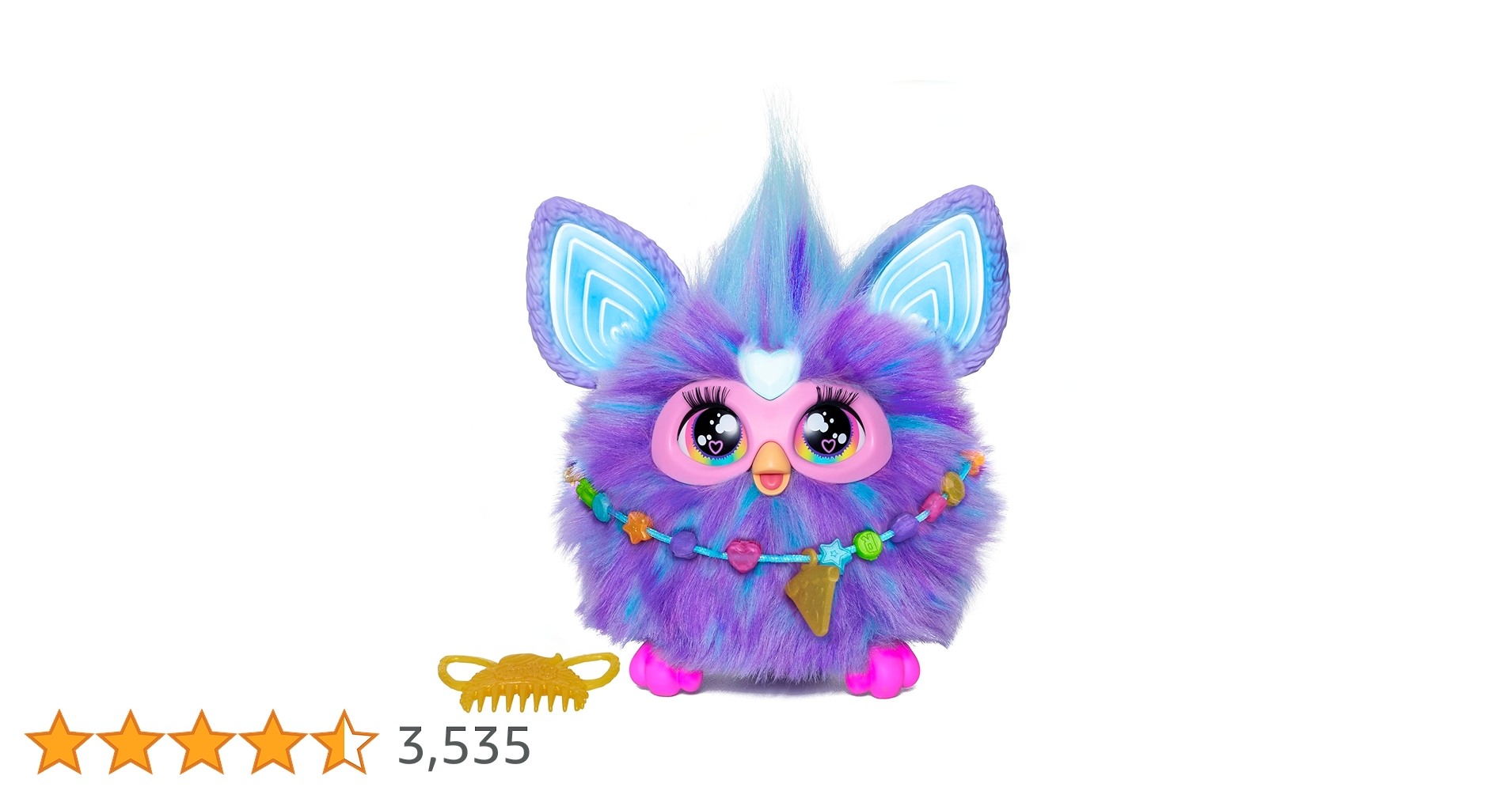 Amazon.co.jp: Furby Purple, 15 Fashion Accessories, Interactive